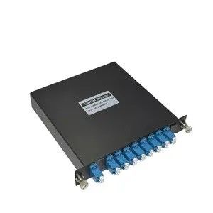 4-канальный ITU LGX Box Dual Fiber DWDM Mux Demux Multiplexer
