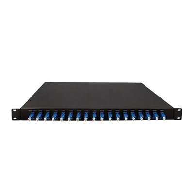 4-канальный ITU LGX Box Dual Fiber DWDM Mux Demux Multiplexer