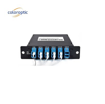 4 канала WDM Модель CWDM MUX с LC соединителем для сети доступа