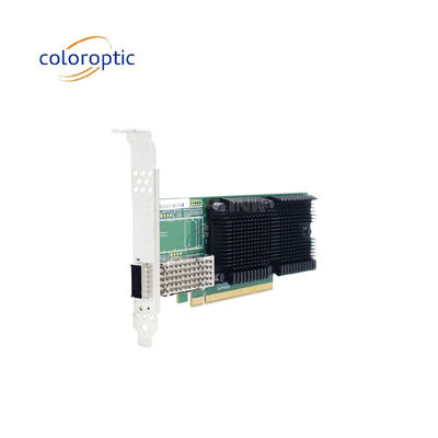 PCIe X16 Сеть Единый порт Ethernet-карты адаптер QSFP28 100G Intel E810