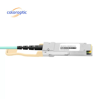 Алюминиевый сплав AOC DAC кабель от 40G QSFP+ до 4 x10G SFP+ для Ethernet-ссылок