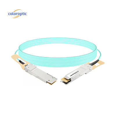 QSFP28 100G AOC для коммутатора Arista 100G и портов маршрутизатора Сниженная мощность, низкая скорость передачи битов. Высокий радиус изгиба