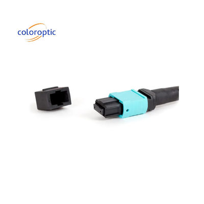 MTP (MPO) 12 FIBRE PATCH CABLE OM3 (50/125) M400 серии США Conec