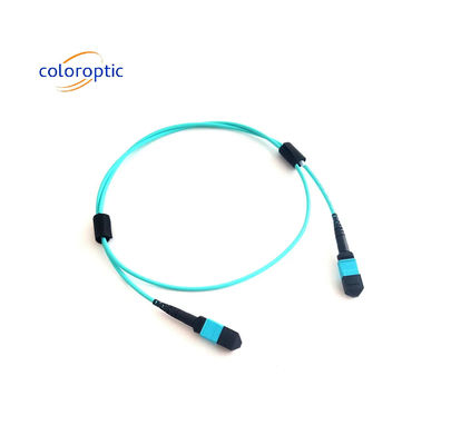 MTP (MPO) 12 FIBRE PATCH CABLE OM3 (50/125) M400 серии США Conec
