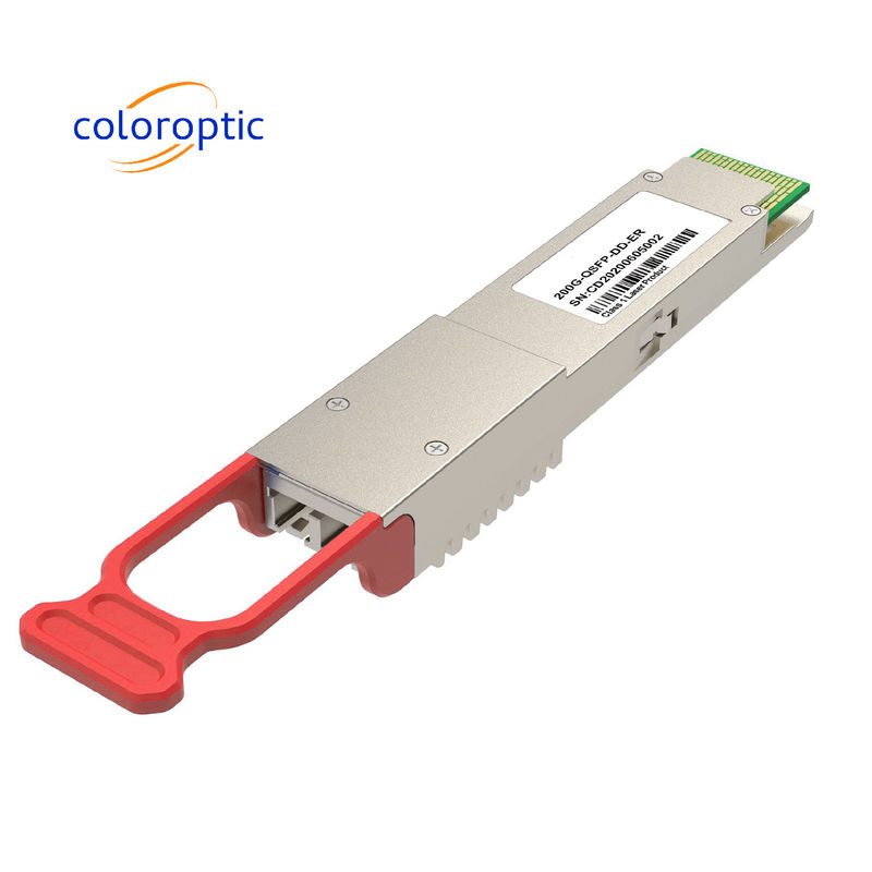 200G QSFP-DD ER4 модуль оптического приемопередатчика с полной реальной временной DDM Sfp Ethernet