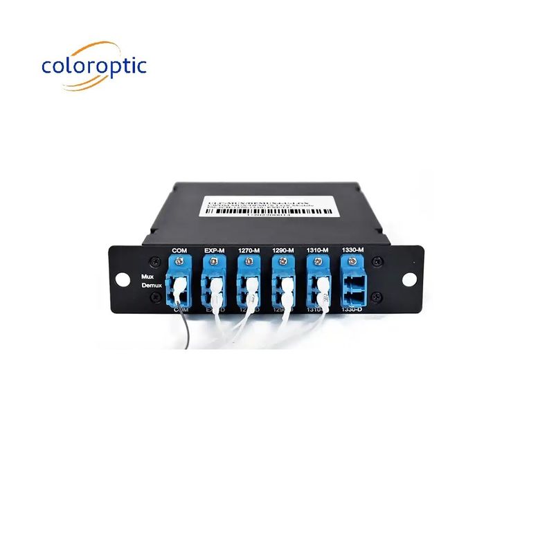 4 канала WDM Модель CWDM MUX с LC соединителем для сети доступа