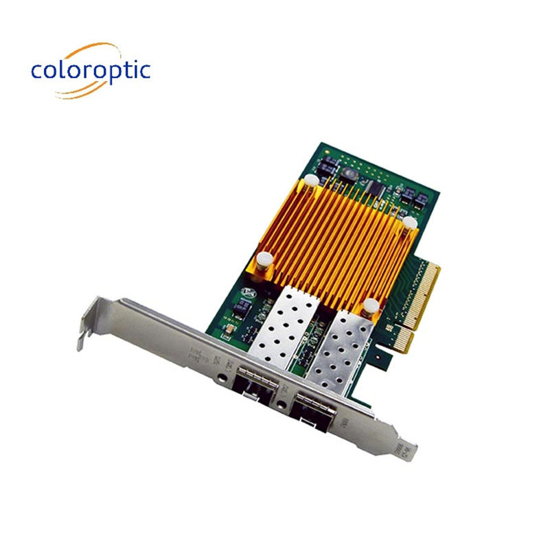 10G Dual Port Infiniband Pcie Card Оптическая NIC Pci Express 3.0 Pcie Гигабитная карта