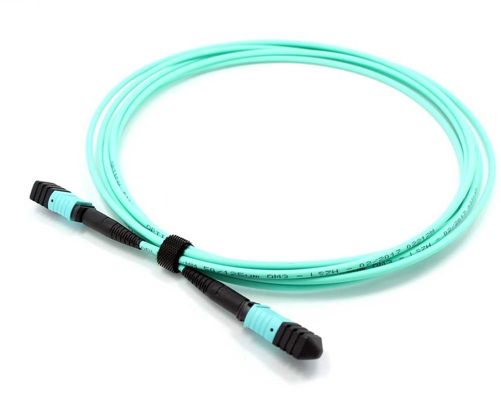 Мультимодный 16-волокнистый тросный кабель Mpo для 400г Qsfp-Dd модулей в сети AI